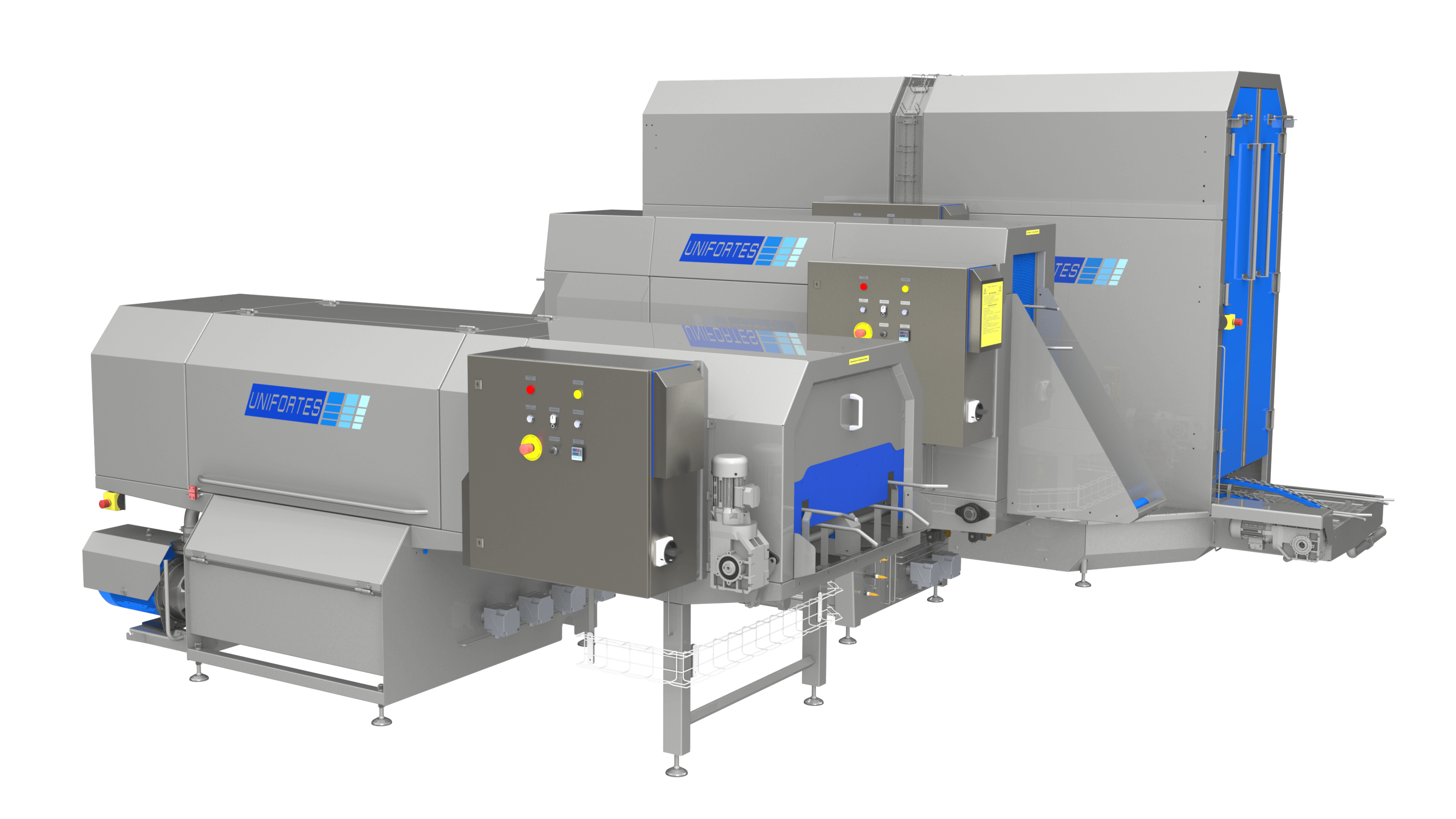 Washers for the pharmaceutical industry